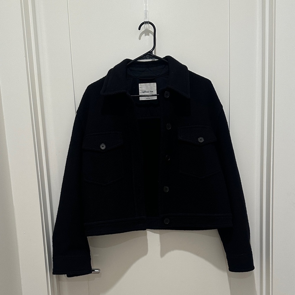 Wilfred Black Jean Jacket - Size S